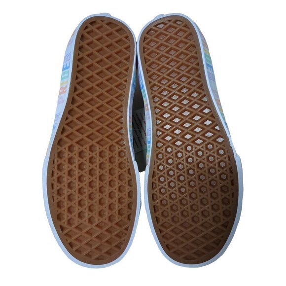 Vans Sneakers Sk8 Mid Womens 5.5 Mens 4 Pride Lace Up Canvas LGBTQ - Picture 5 of 11